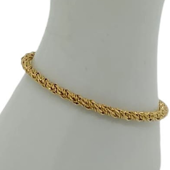 Givenchy Chain Bracelet Gold Tone Stamped GIVENCHY Paris New York - Picture 1 of 13